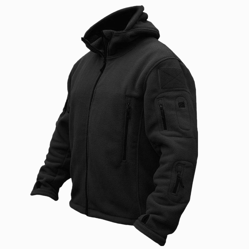 Mens Outdoor Warm And Breathable Lapel Jacket