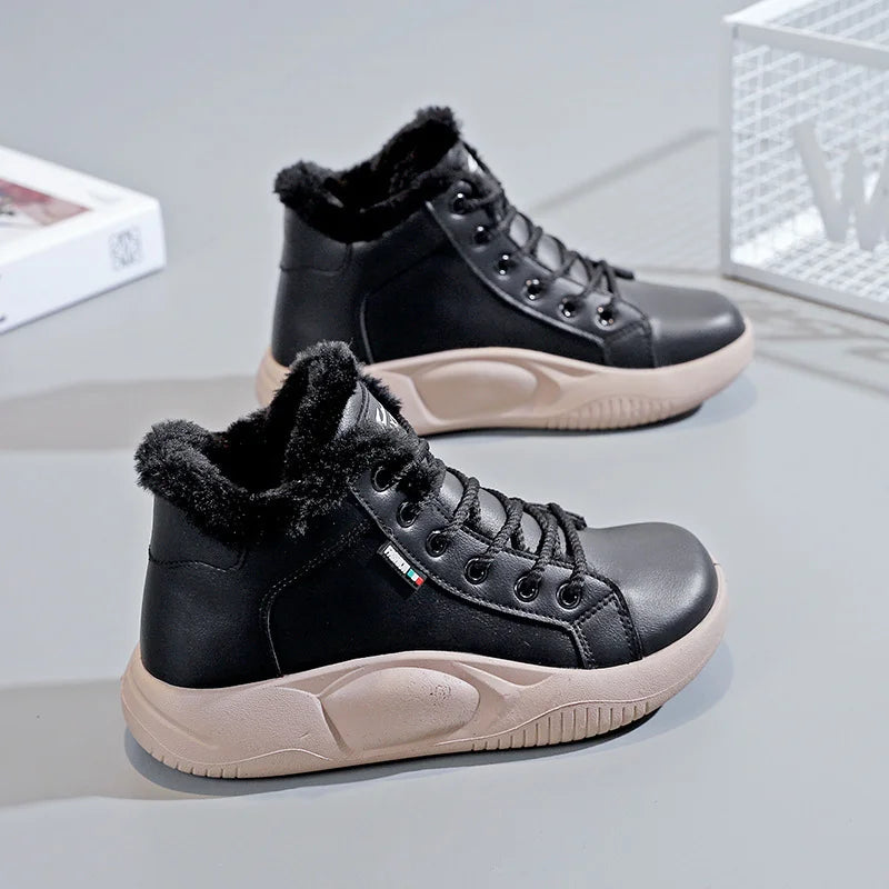Women's High Top Thick Sole Martin Boots