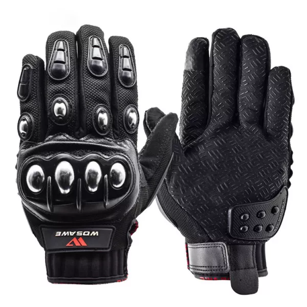 Motorcycle Protective Wear-Resistant Full-Finger Hard Shell Gloves