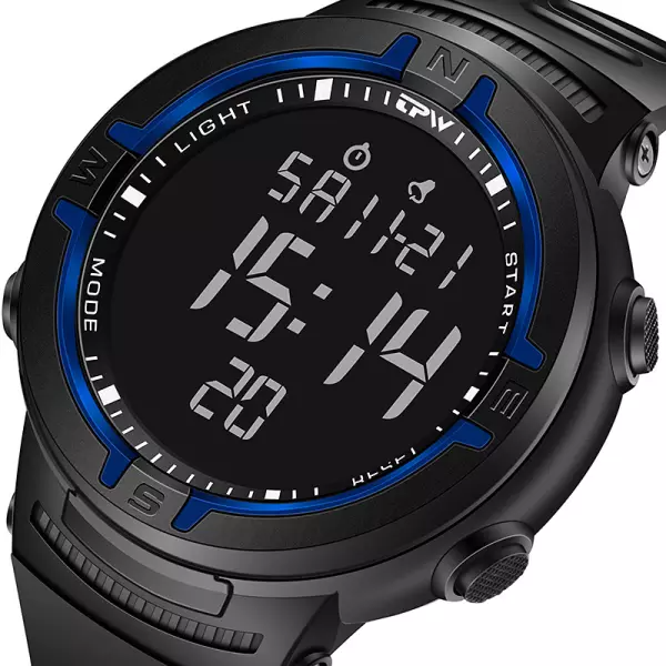 Multifunctional waterproof electronic watch