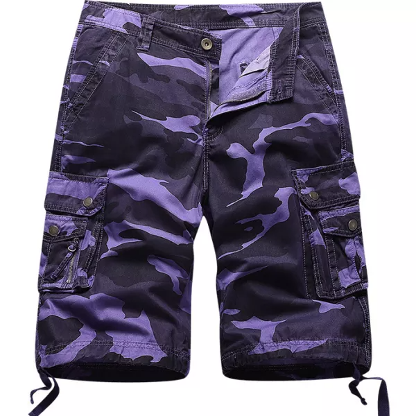 Men's Outdoor Sports Camo Cargo Shorts